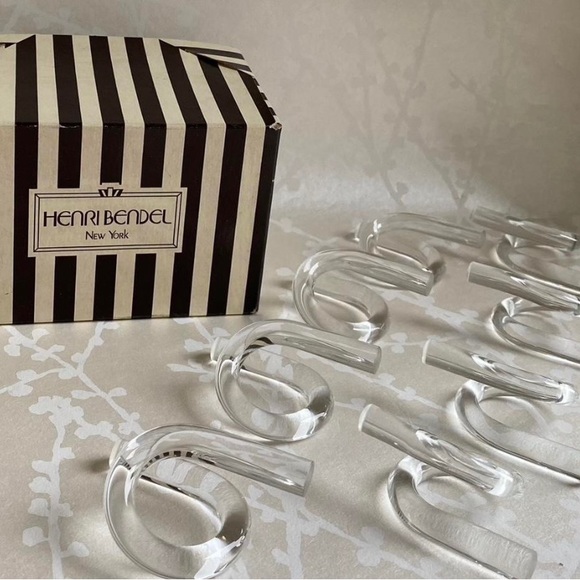 Henri bendel crystal vintage napkin holders,All Products : American Fashion Style Bags On Sale